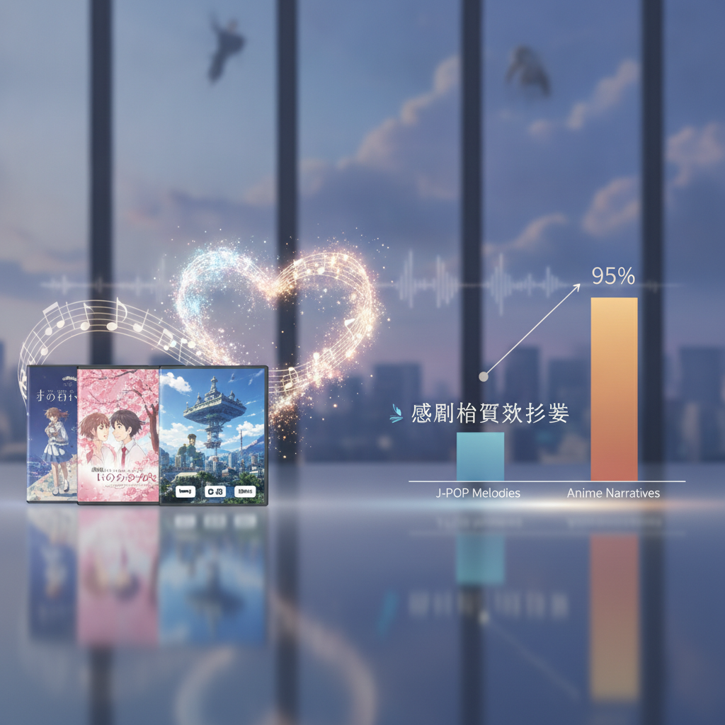 心に残るJ-Popが主題歌になった、感動的な日本のアニメ映画作品をいくつか紹介してください。