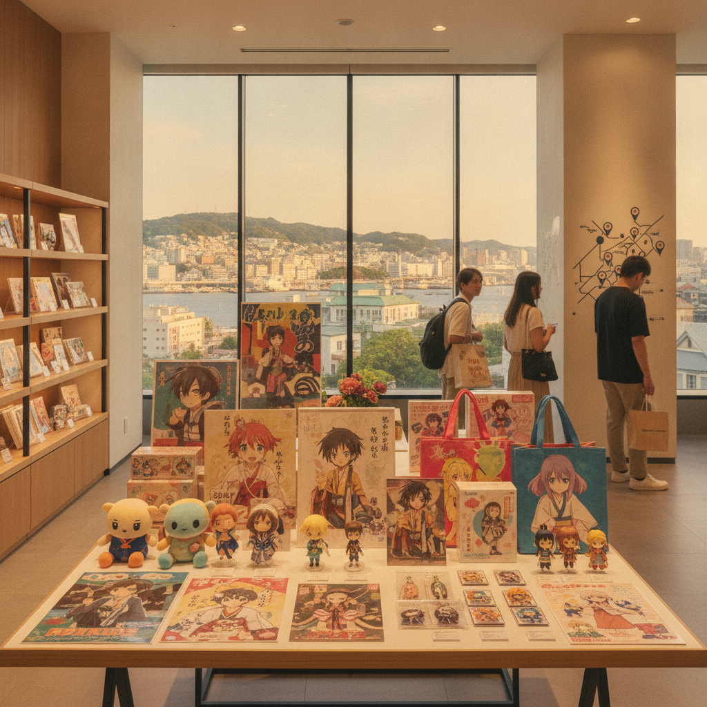 人気アニメの舞台・長崎でグッズ探し：聖地巡礼者必見の店舗と戦略
