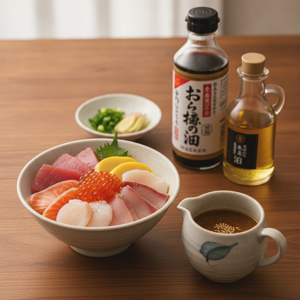究極の海鮮丼たれ！めんつゆ＆ごま油で失敗知らずの絶品レシピ
