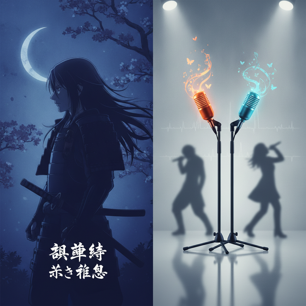 胡蝶綺 若き信長のオープニング・エンディングテーマ曲はどんなアーティストが歌っていますか？