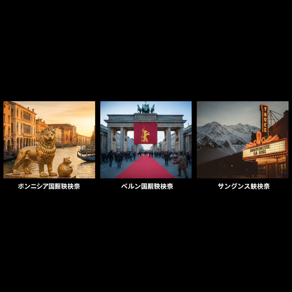 ヴェネツィア、ベルリン、サンダンスなどの主要な国際映画祭の主な違いは何ですか？