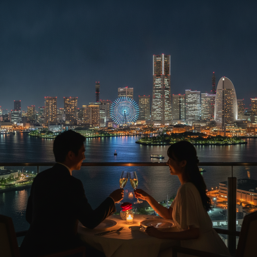 横浜みなとみらいで夜景が見えるロマンチックなレストラン・バー:完全ガイド
