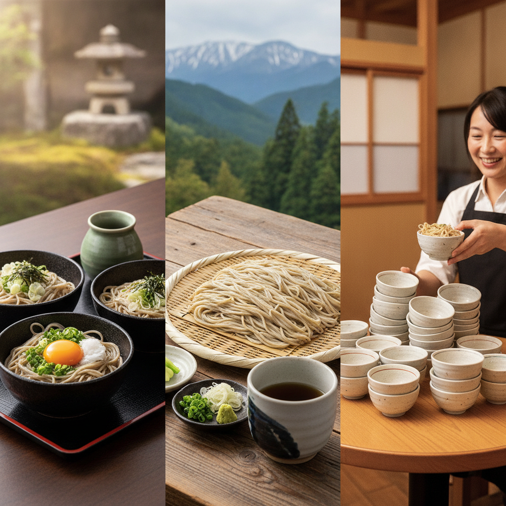 「日本三大そば」とは具体的にどの地域の蕎麦を指し、それぞれの特徴や歴史的背景を教えてください?