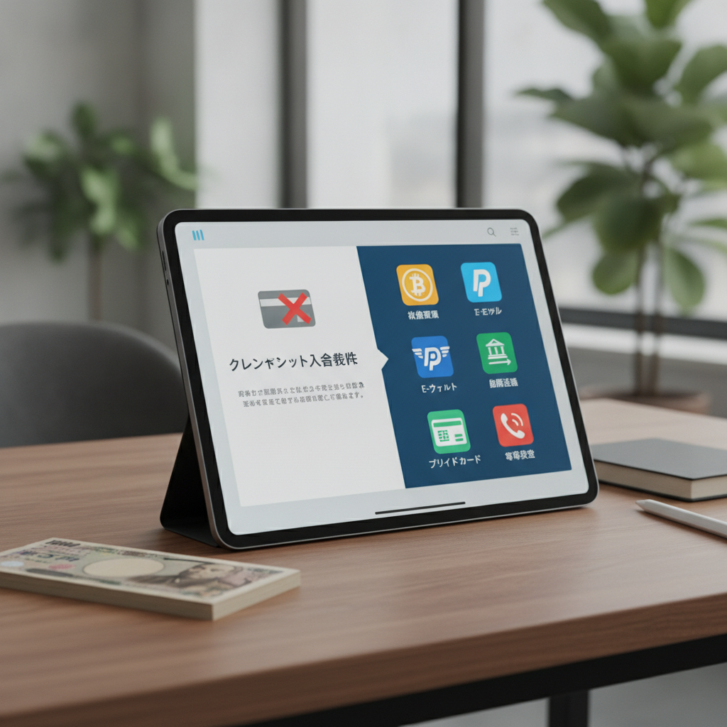 オンラインカジノでクレジットカード入金が承認されない場合、他にどのような入金方法がありますか?