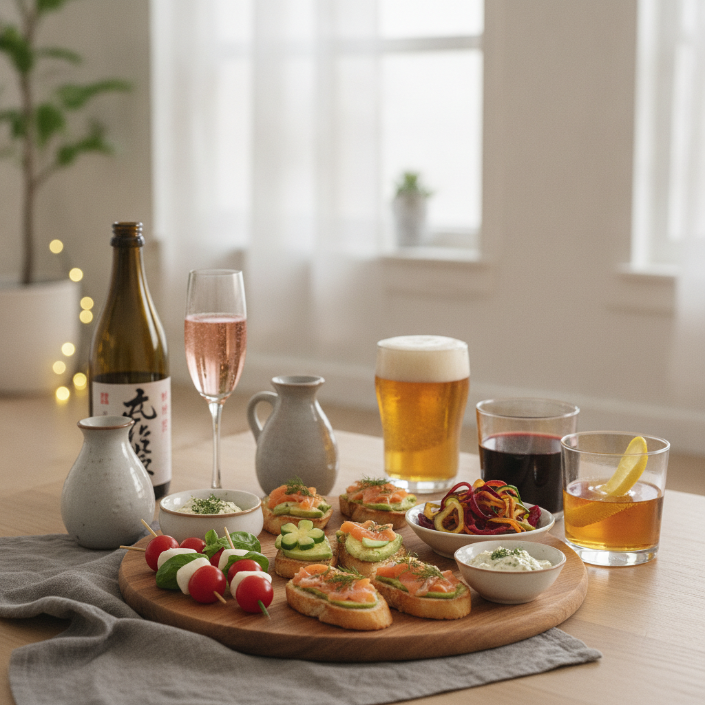 家飲みが増えた今、お酒に合う簡単で見た目も可愛いおつまみレシピを教えてください。