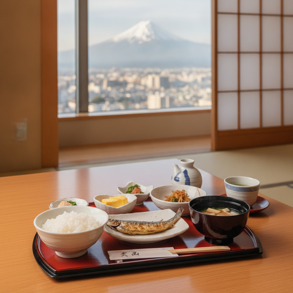 甲府のホテルで味わう和朝食ガイド:地域文化と絶品食材の物語