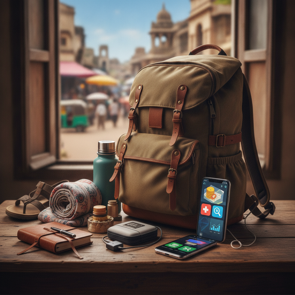 Essential Packing & Money-Saving Apps for Solo India Travel