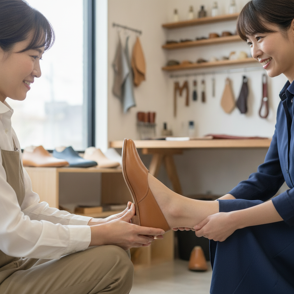 外反母趾や幅広の足の痛みを抱える女性へ:オーダーメイド靴で快適さを得る方法