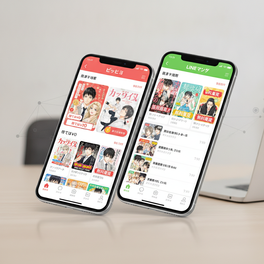 ピッコマ LINEマンガ どっちがいい 違い 比較