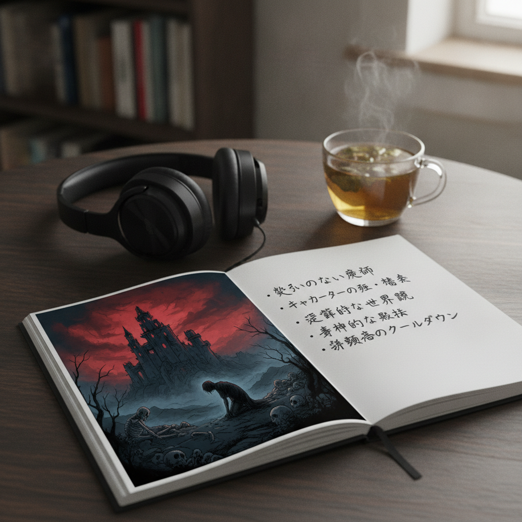 救いのない展開が特徴のダークファンタジーアニメを見る際、心の準備として知っておくべきことは何ですか？