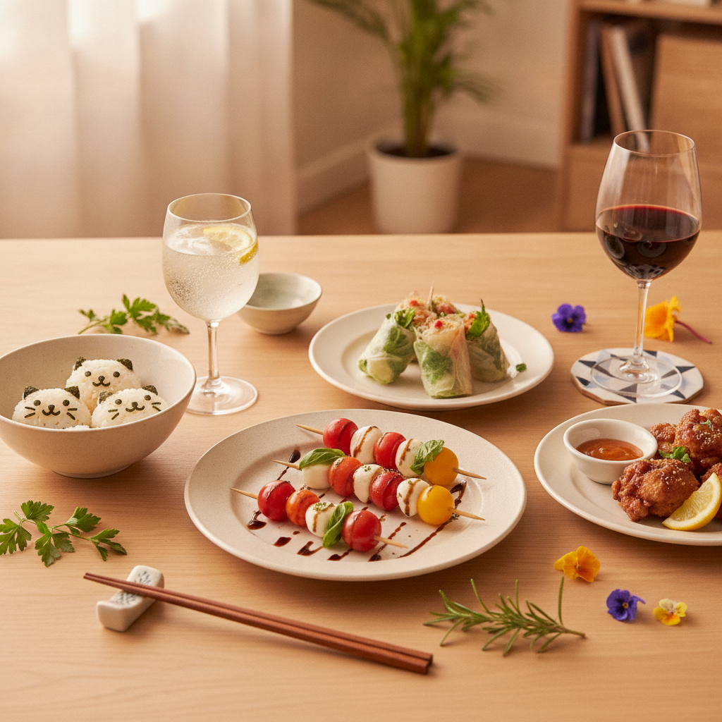 家飲みが増えた今、お酒に合う簡単で見た目も可愛いおつまみレシピ完全ガイド|ALICEY