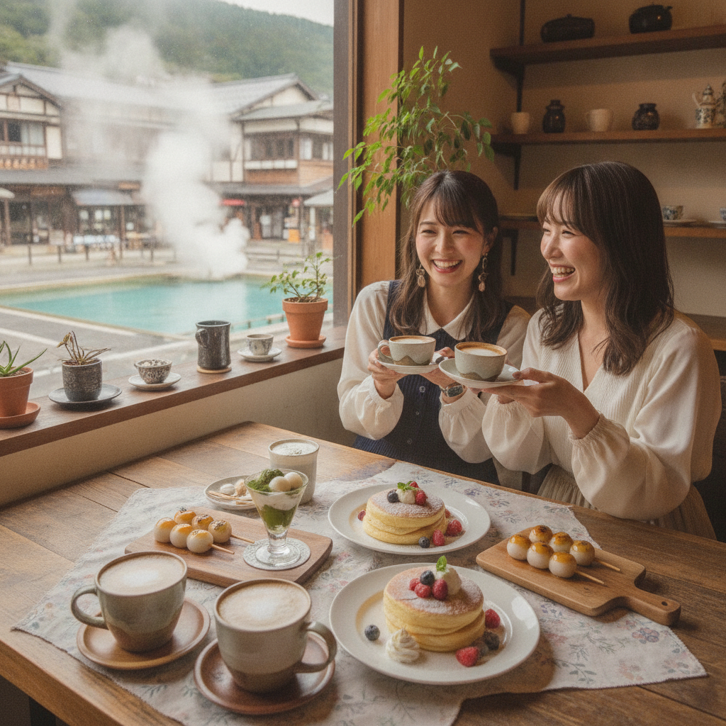 【草津温泉女子旅】湯畑周辺のおしゃれカフェ・スイーツ店ガイド