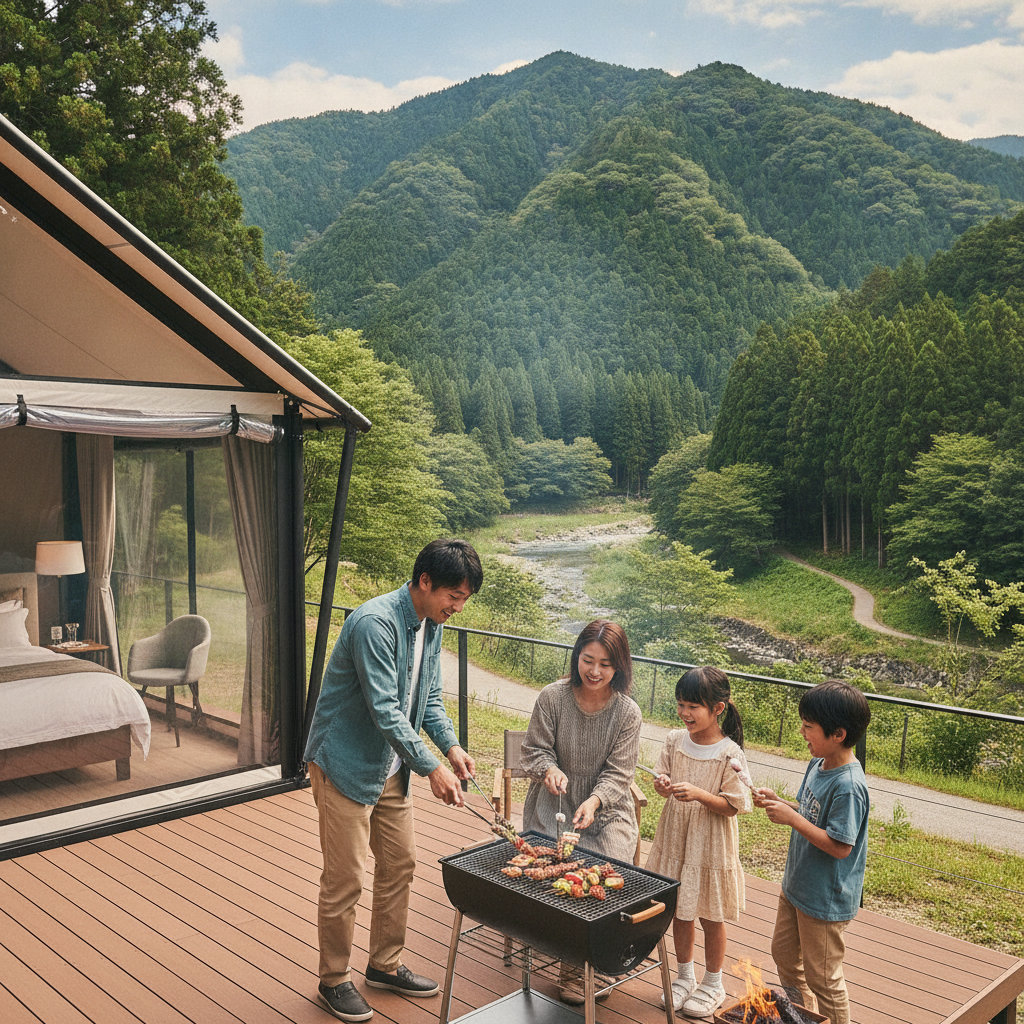 関西の自然を満喫できる初心者向けの家族向けアウトドア体験は?