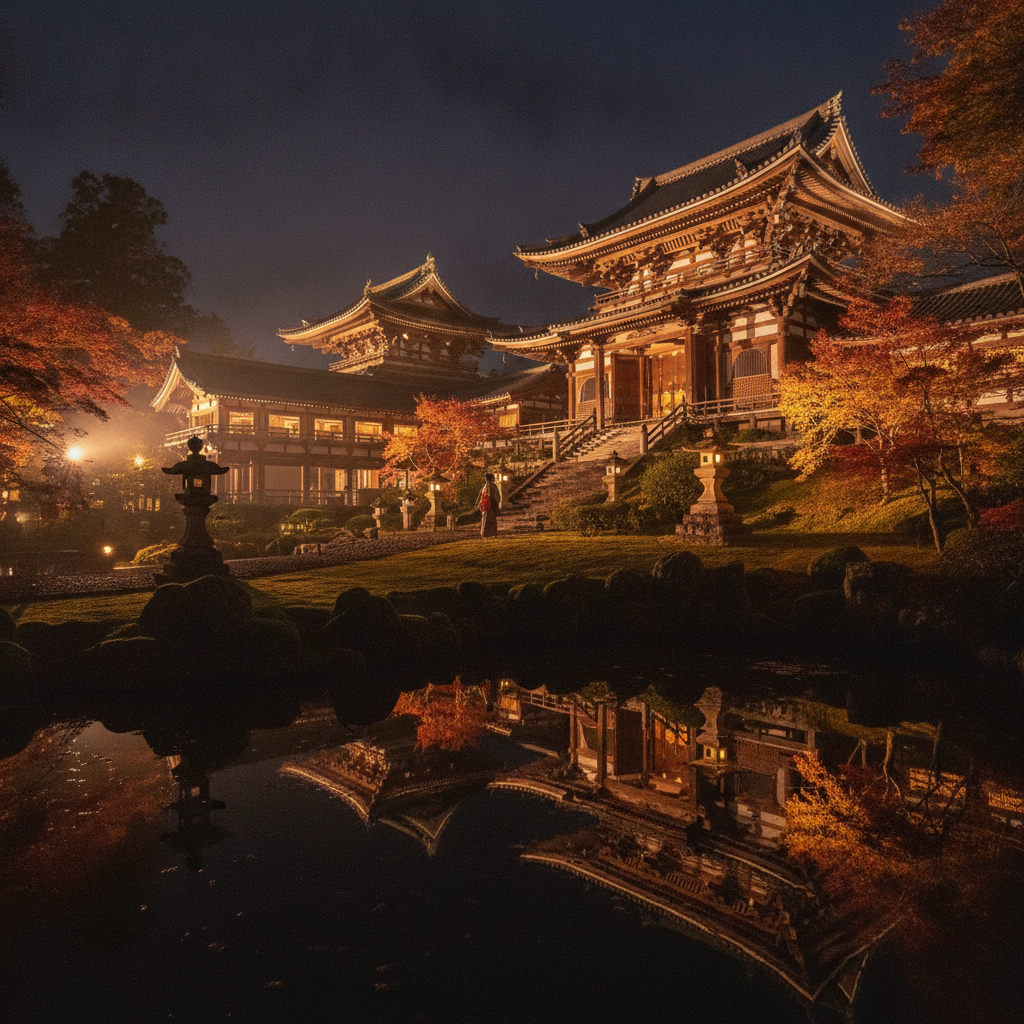 ライトアップ寺院で夜間参拝：幻想的な夜詣ガイド | inari-toyokawa.com