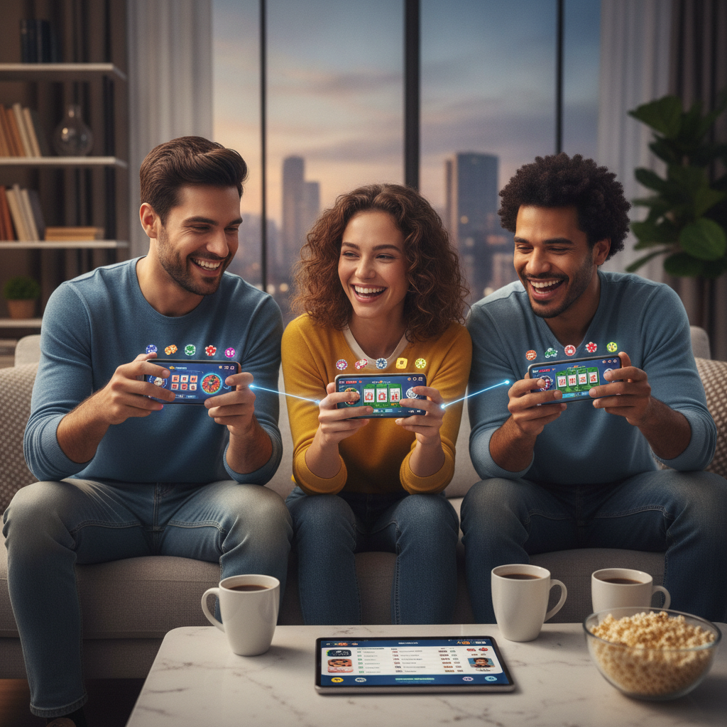 スマートフォンで無料で遊べるカジノゲームの中で、友達とリアルタイム対戦できるおすすめアプリは何ですか?
