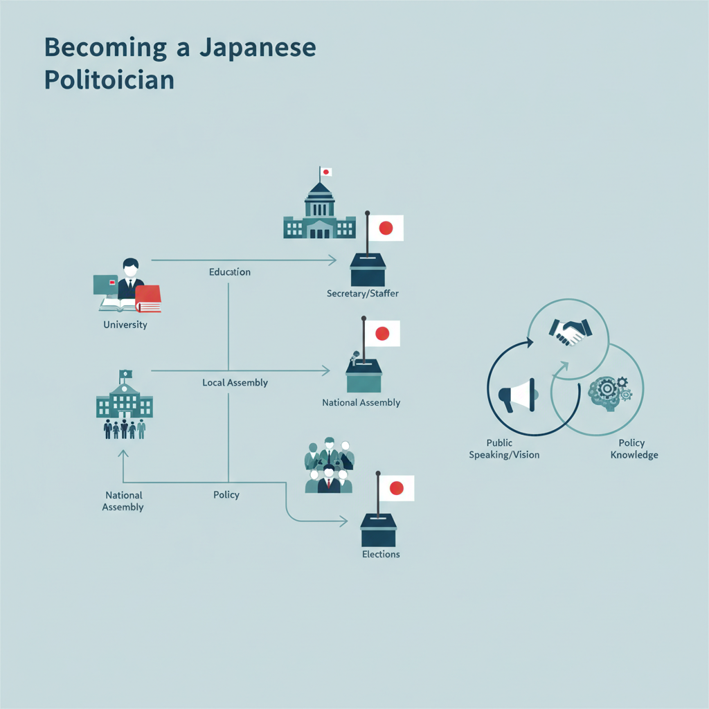 日本の政治家のなり方