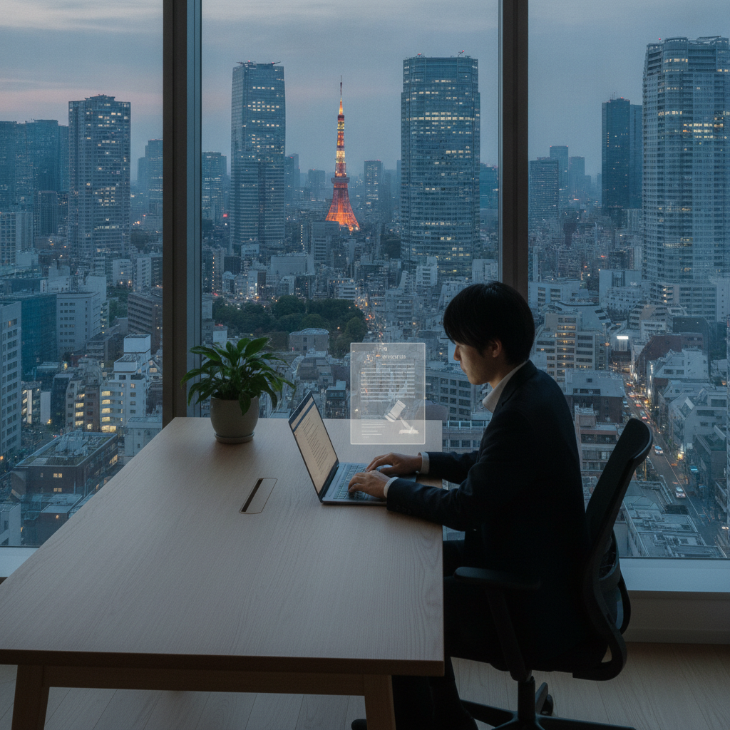 日本企業のリモートワーク導入:法的遵守事項と都市空間への影響