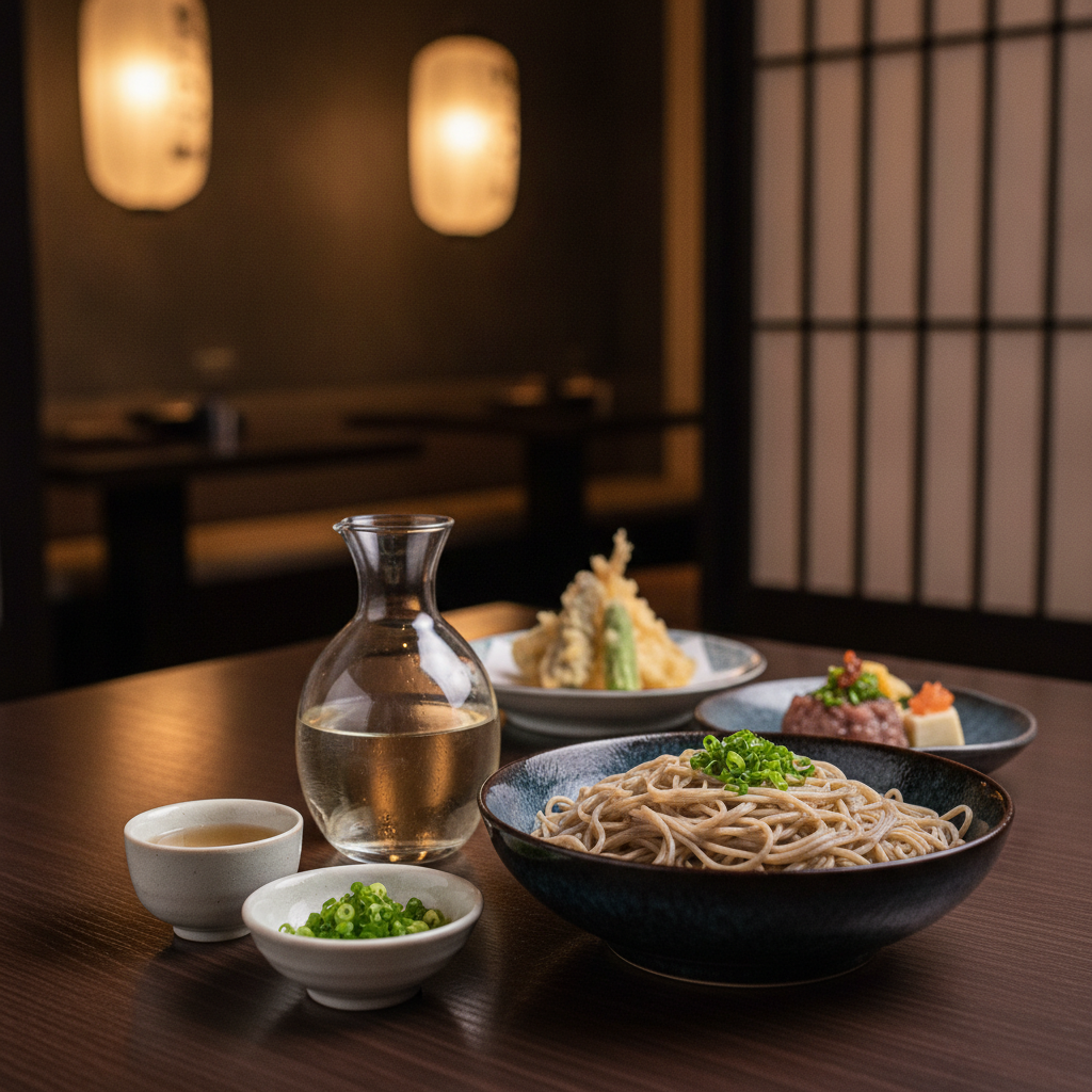 蕎麦と日本酒のペアリング完全ガイド：選び方から懐石の楽しみ方まで