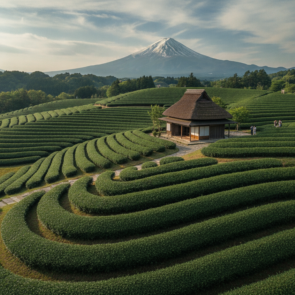 次の旅行で訪れたい写真映えするお茶畑やユニークなお茶スポットはどこにありますか?
