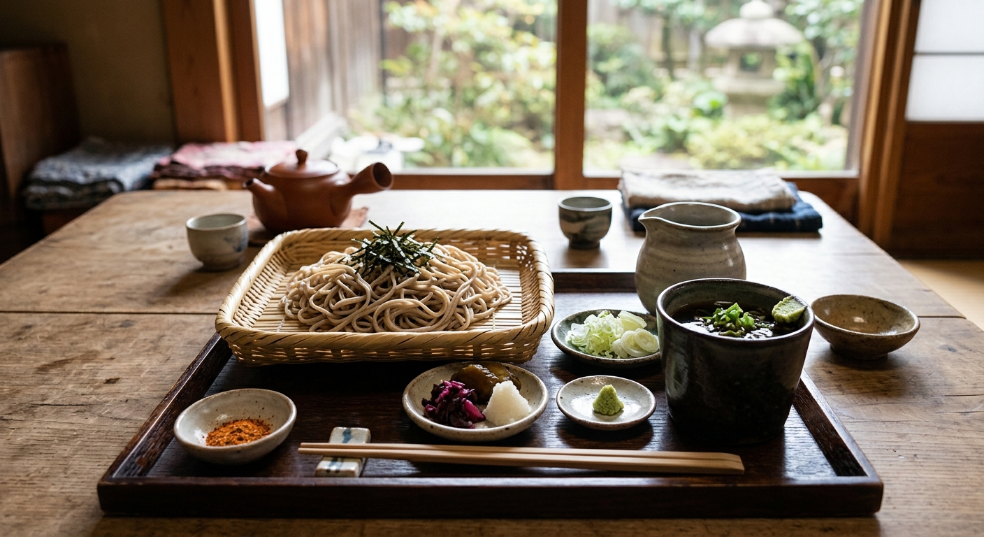 日本の蕎麦体験を深める和食文化:だし、発酵、器の美学【玉木恒一】
