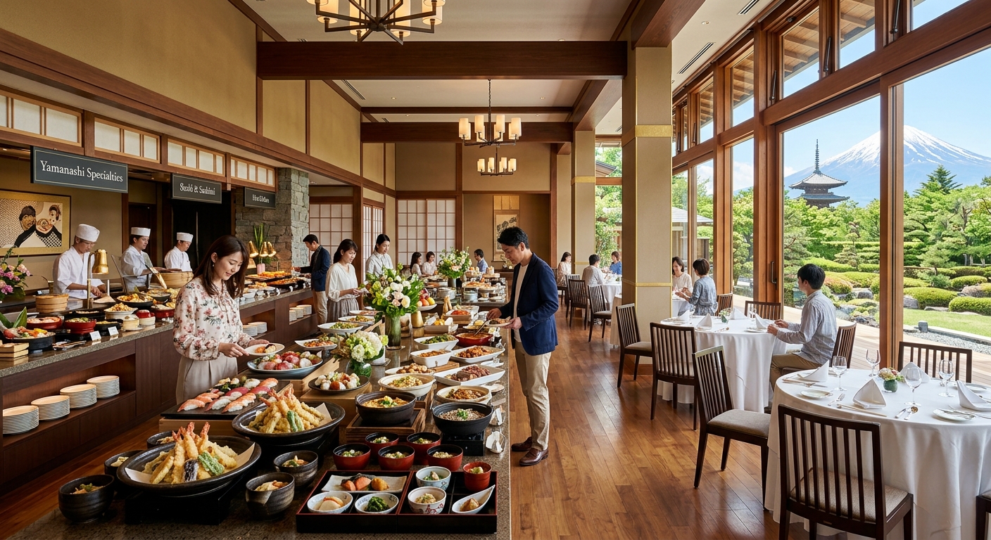 【山本健太監修】山梨ホテルランチバイキング:深層文化と美食探求ガイド