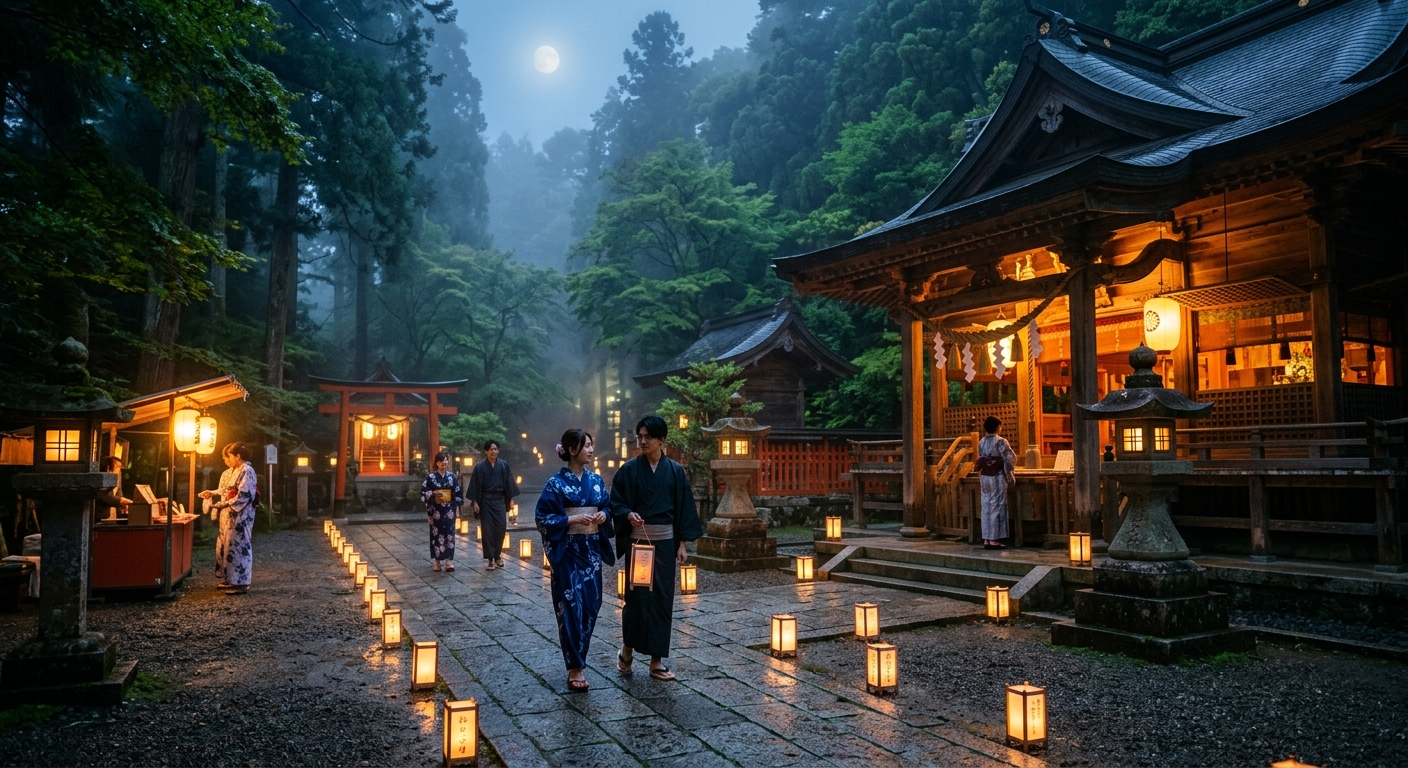 神社の夜詣で楽しむ幻想的な伝統文化と週末お出かけガイド