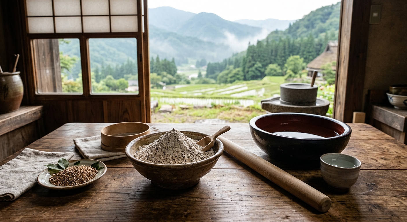 出雲そばの食材と製法：神話の地が育む蕎麦文化の深層 | そば処たまき