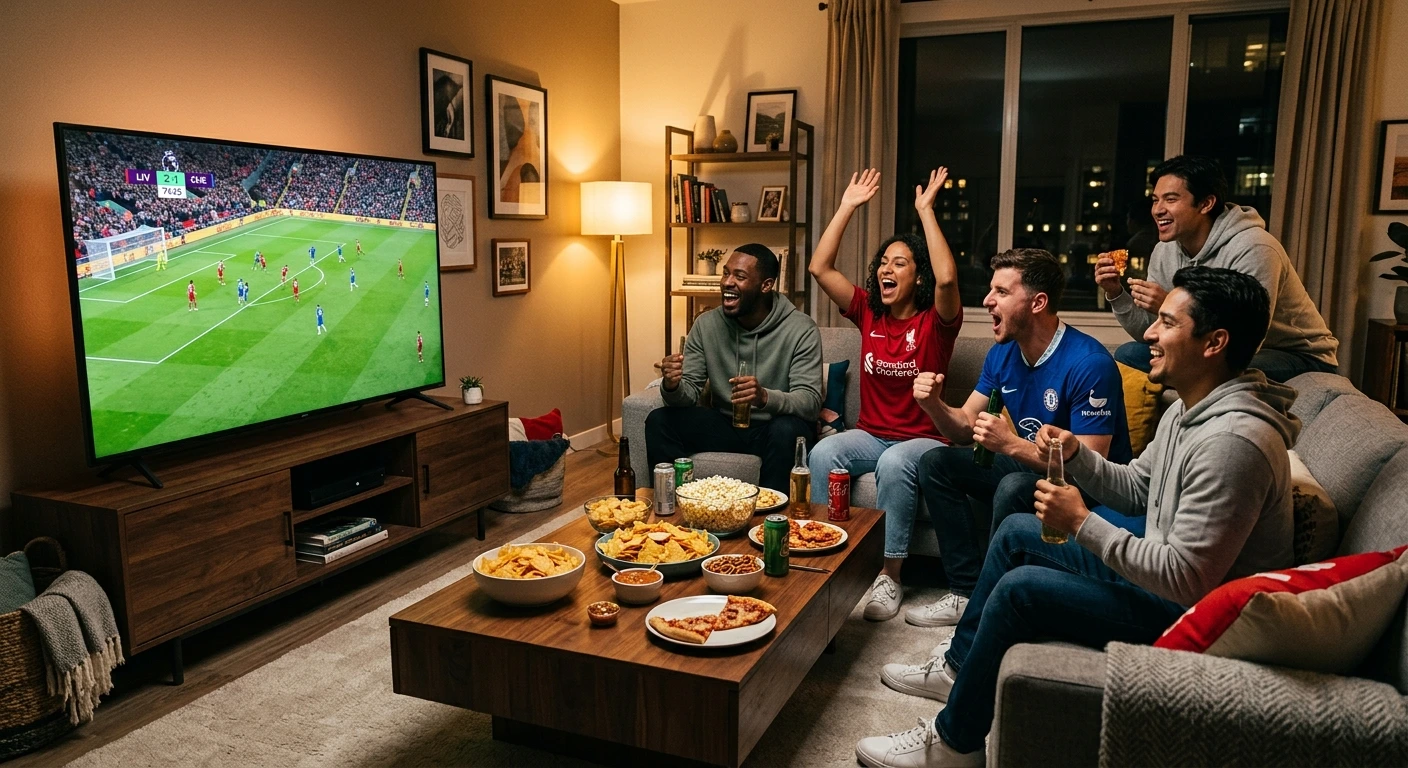 サッカーテレビ観戦をもっと楽しむ方法｜自宅で盛り上がる観戦ガイド 