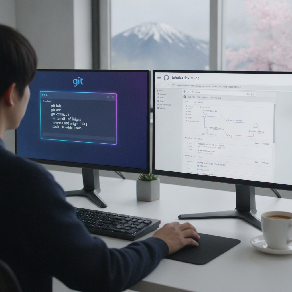 Git GitHub 使い方 初心者 わかりやすく