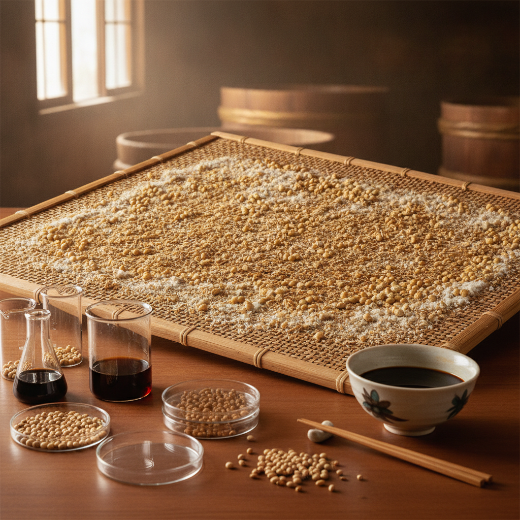 醤油の作り方:伝統「むしろ麹」製法が解き明かす、深遠なる発酵の芸術と日本の食文化の真髄
