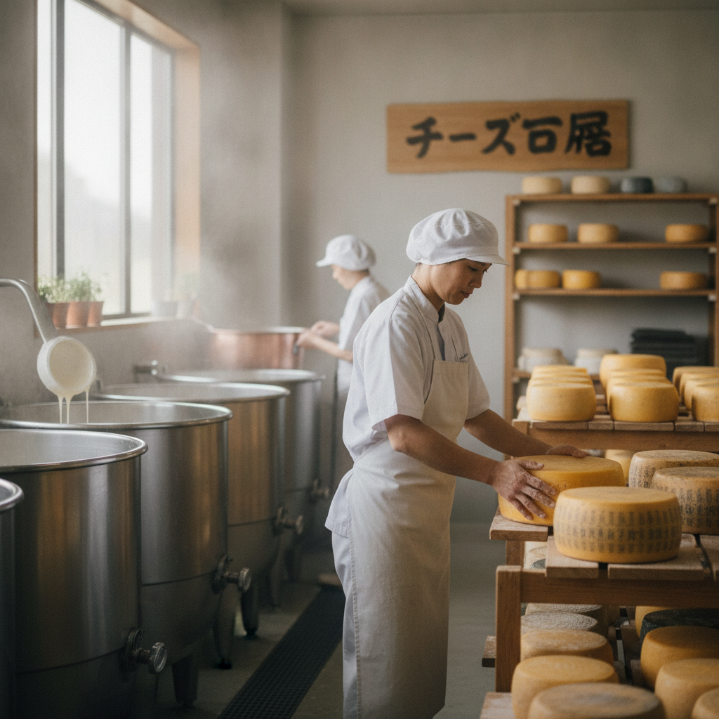 チーズ工場 見学 予約：五感を研ぎ澄ますマインドフルネス体験への招待