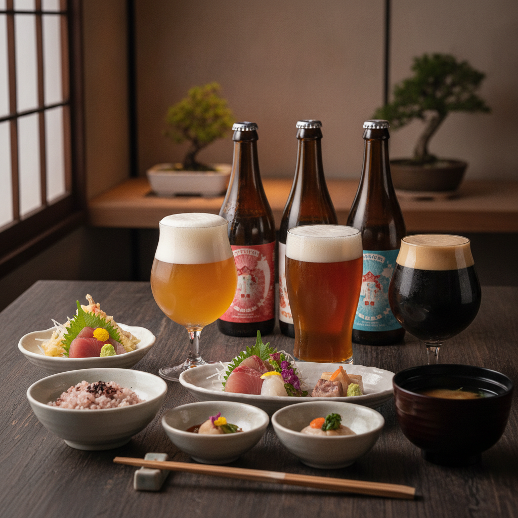 八王子クラフトビール徹底ガイド:懐石料理と愉しむ多摩の逸品