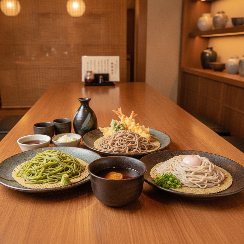 蕎麦の食べ比べで深まる日本文化：こだわりの名店が語る多様性の真髄