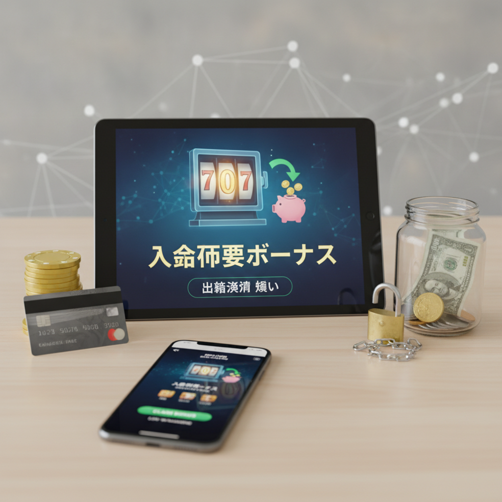 オンラインカジノ 入金不要ボーナス 出金条件 賭け条件 緩い
