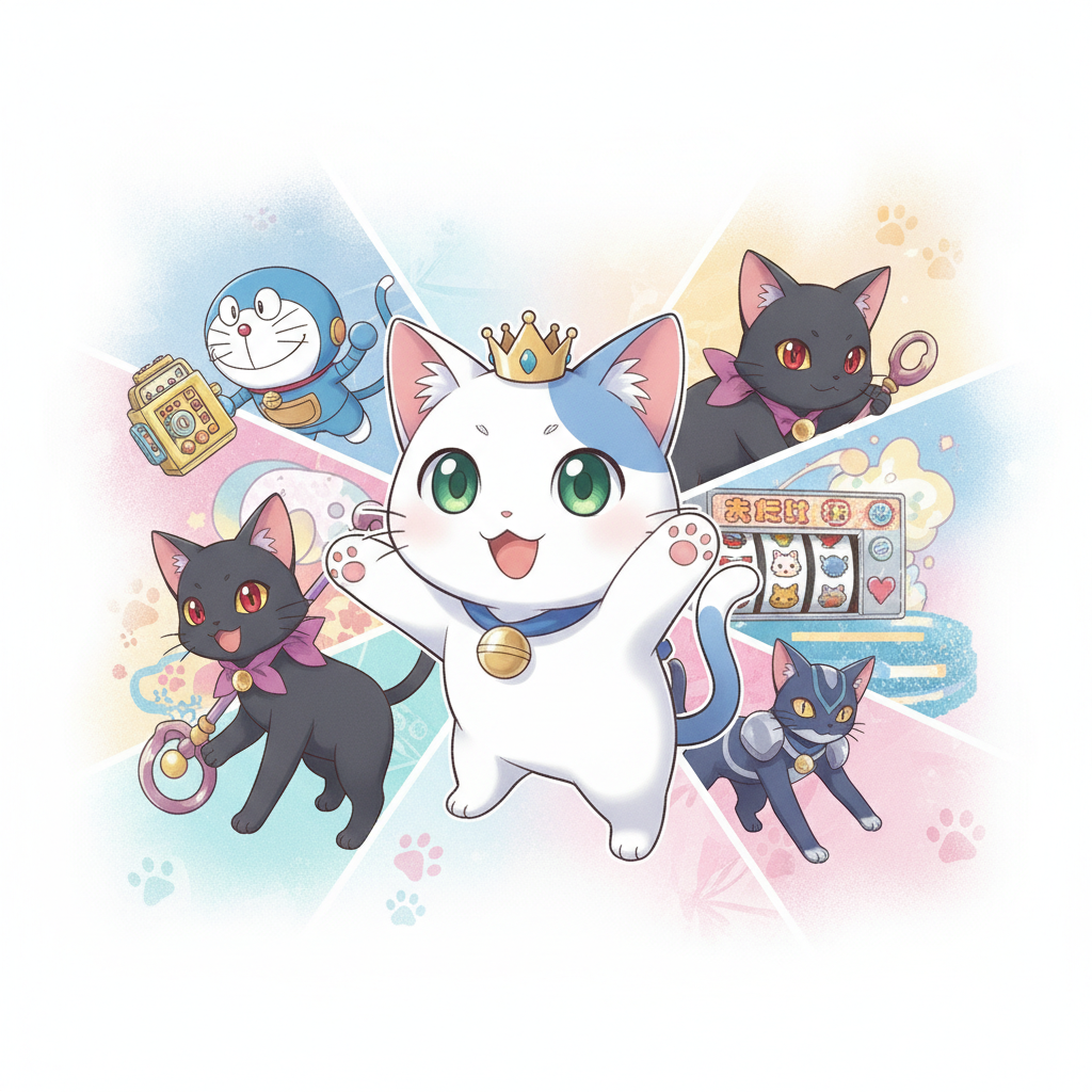 猫 アニメキャラ 人気