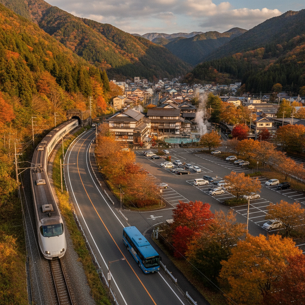 熱塩温泉へのアクセス完全攻略：バス・電車・駐車場、最適なルート選び