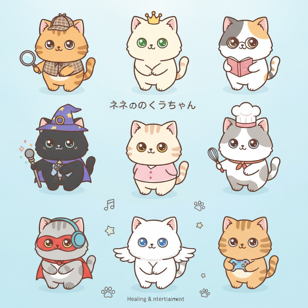 ネコノクラちゃん キャラクター一覧
