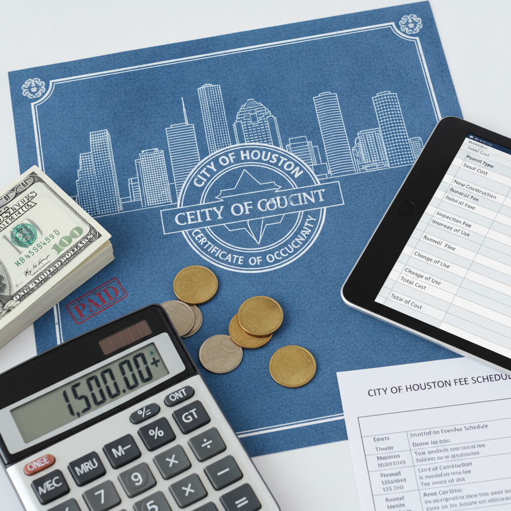 houston certificate of occupancy cost