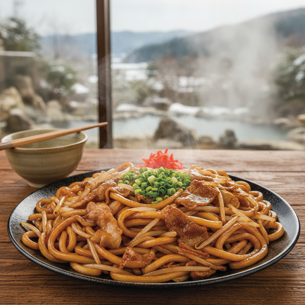 なみえ焼きそば完全ガイド：熱塩温泉から味わう復興の味と福島の多様性