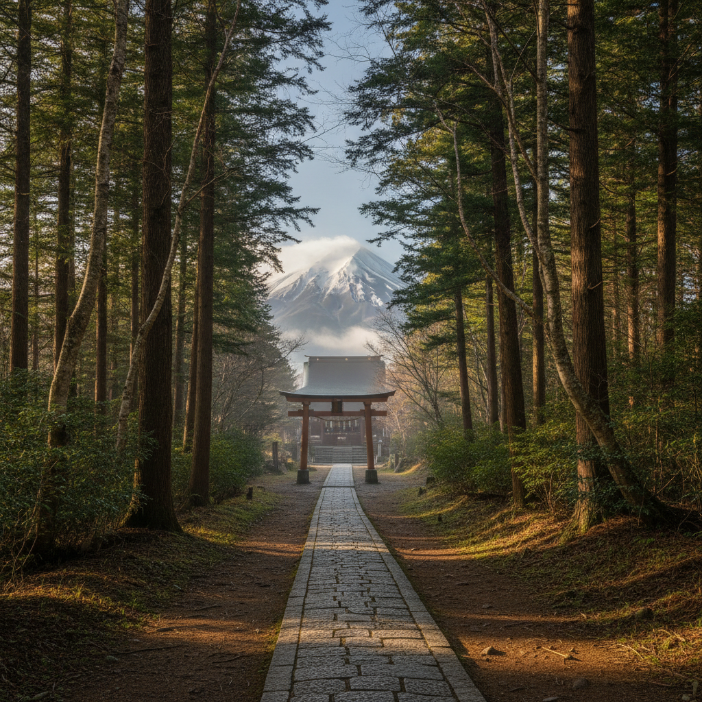富士山二合目 神社 アクセス完全ガイド：最古の浅間神社への道