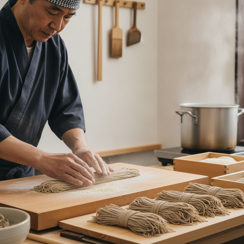 手打ちそば 職人 こだわり 見分け方