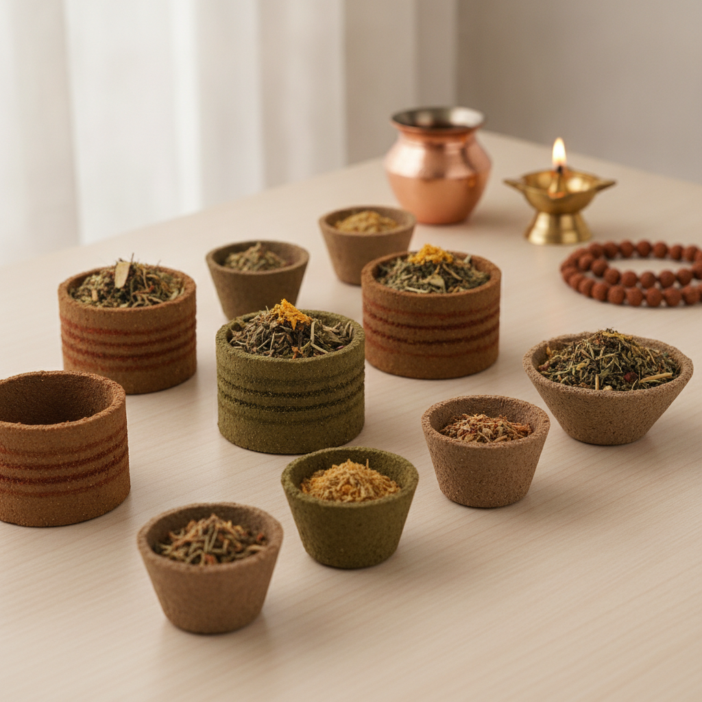 natural havan cups for pooja