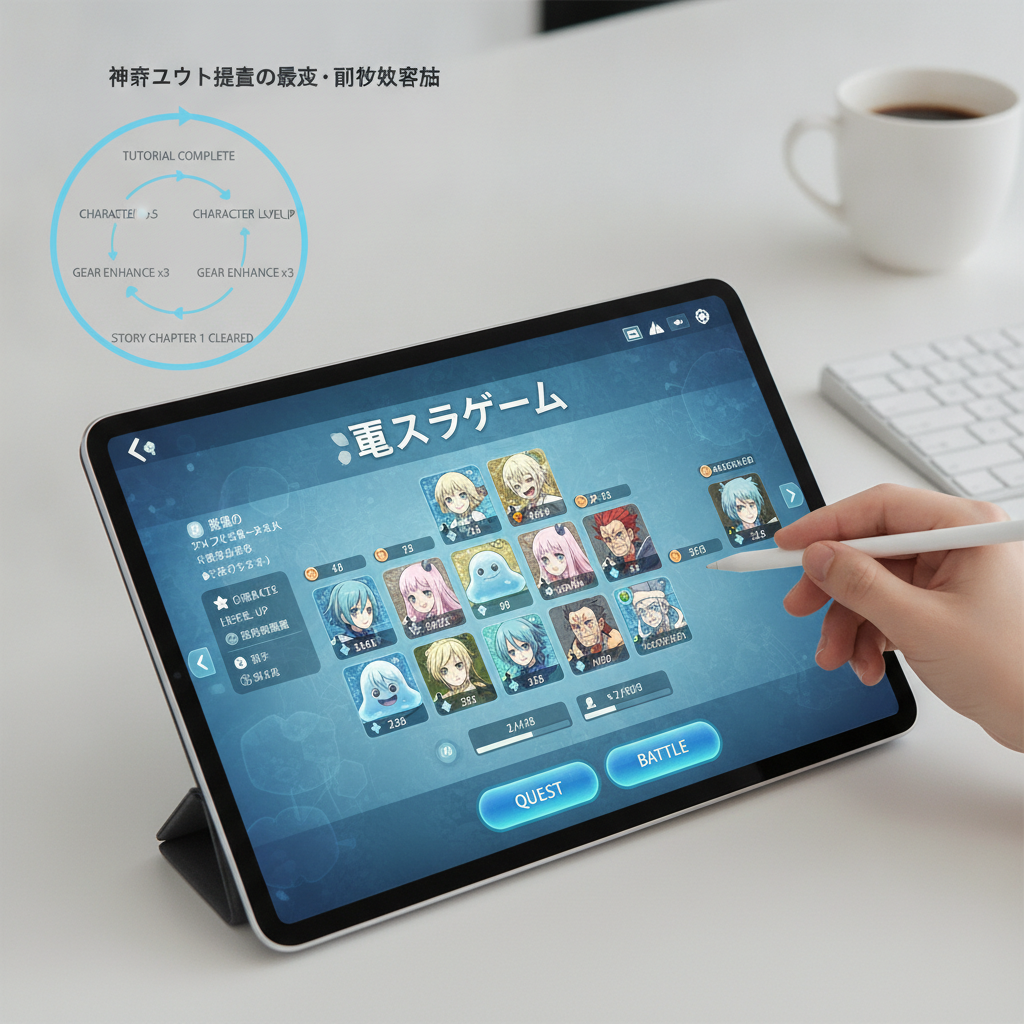 転スラゲーム 序盤 効率的な進め方