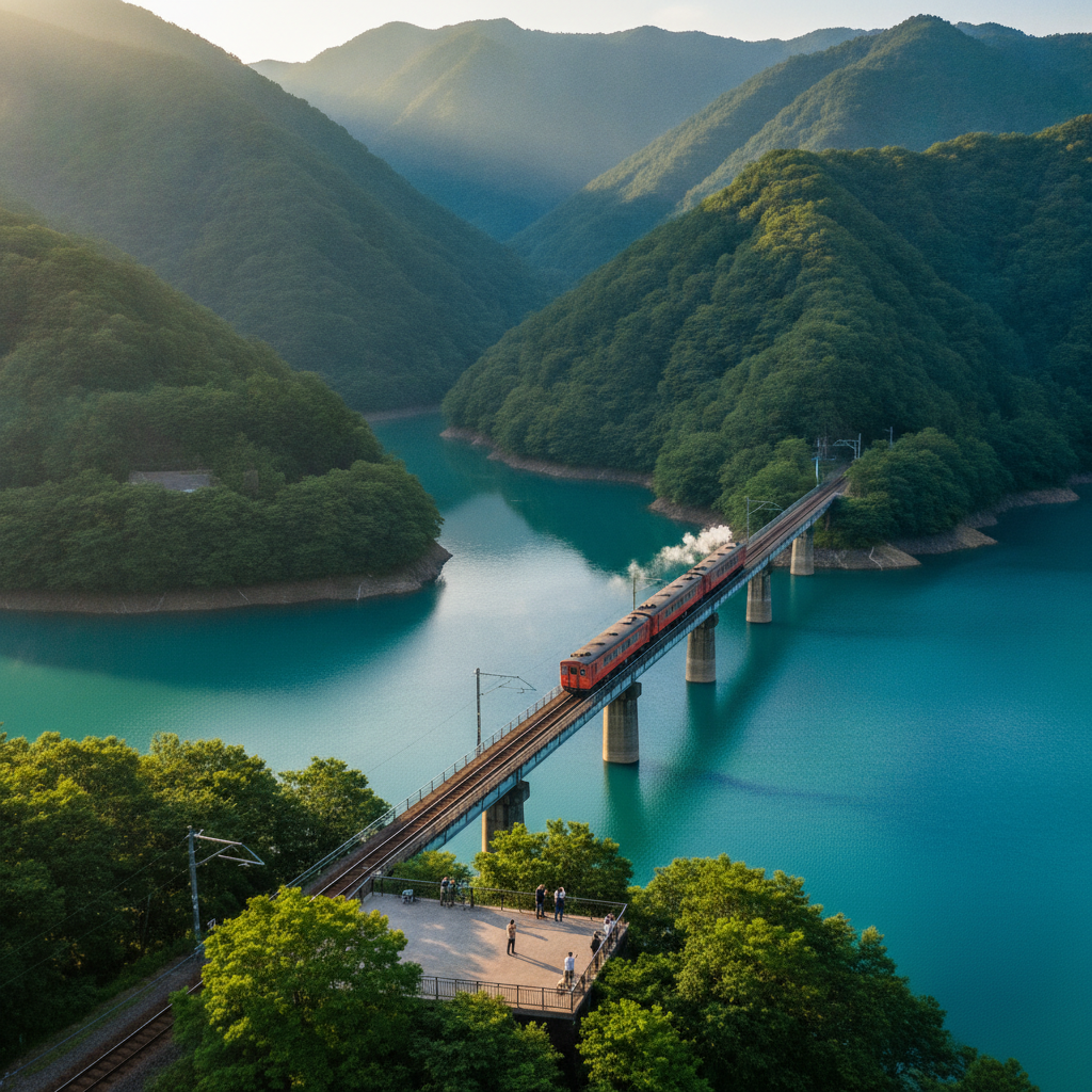 奥大井湖上駅 撮影スポット完全攻略:絶景を写し出す戦略的ガイド