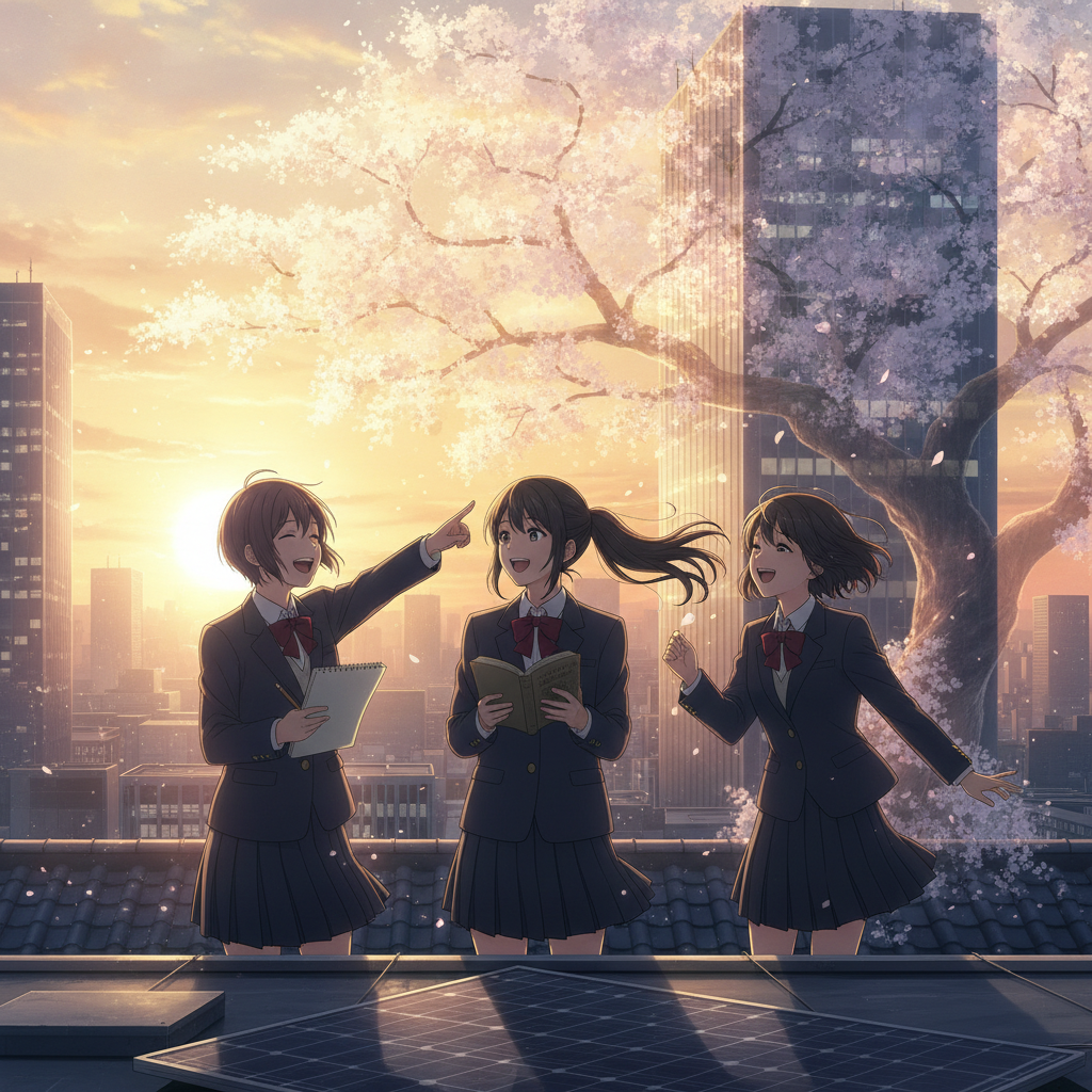 アニメ 女子高生 成長 青春 おすすめ：内面を深く掘り下げた傑作ガイド