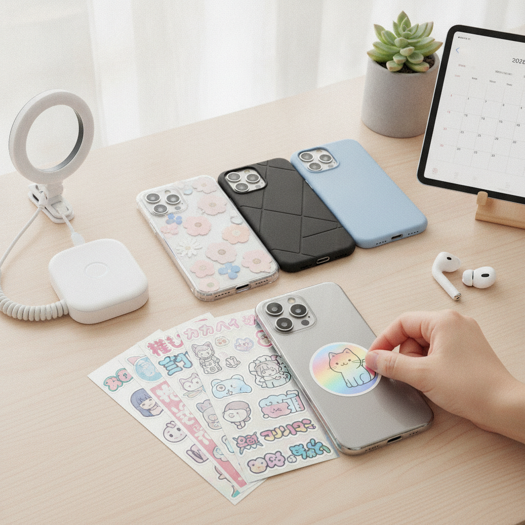 スマホ雑貨 スマホ ステッカー 人気