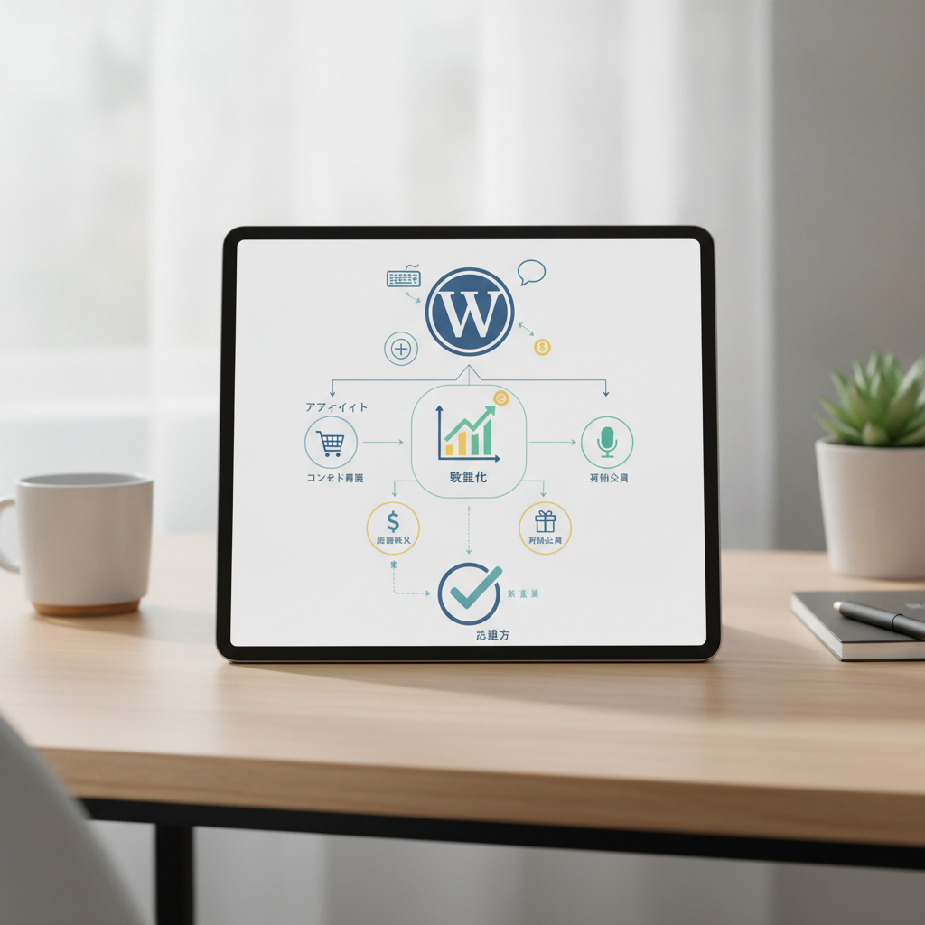 WordPressブログ 収益化 仕組み 初心者 始め方