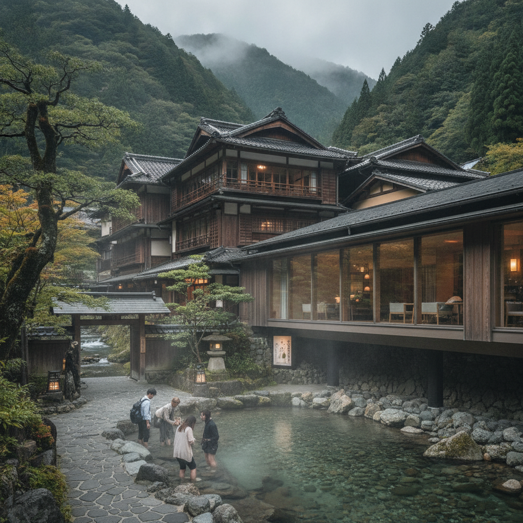 下部温泉 老舗旅館 歴史 湯治