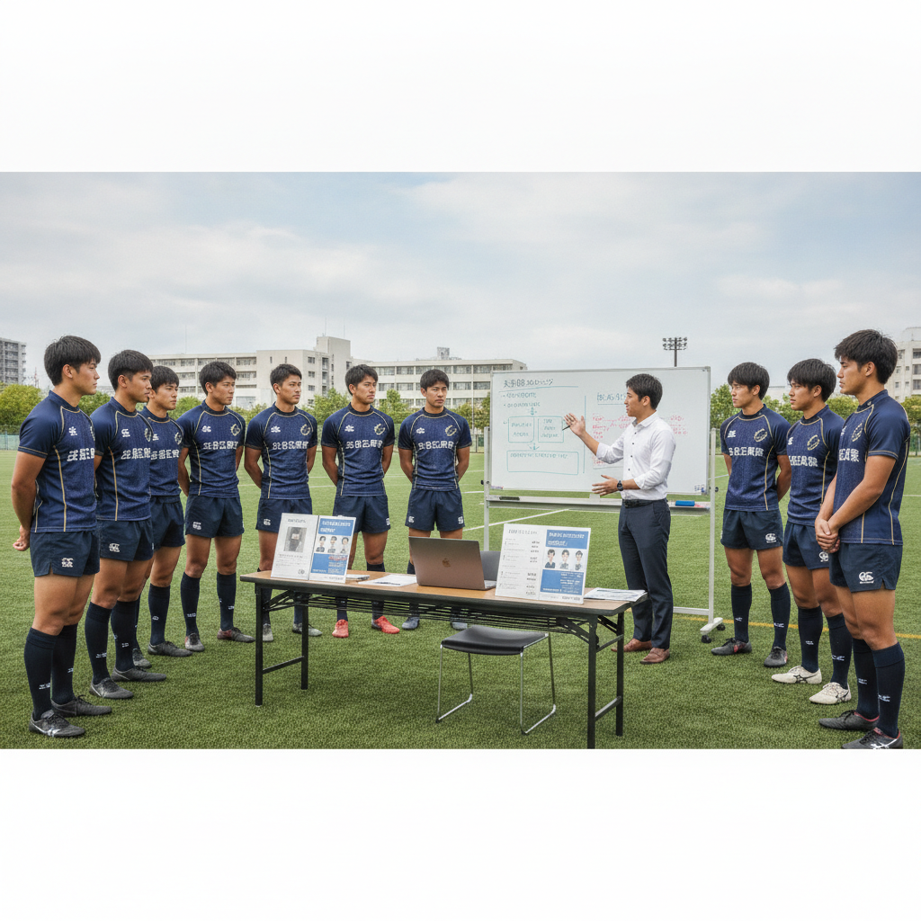 高校ラグビー部員の大学進路セレクション対策!強豪校推薦基準の全貌