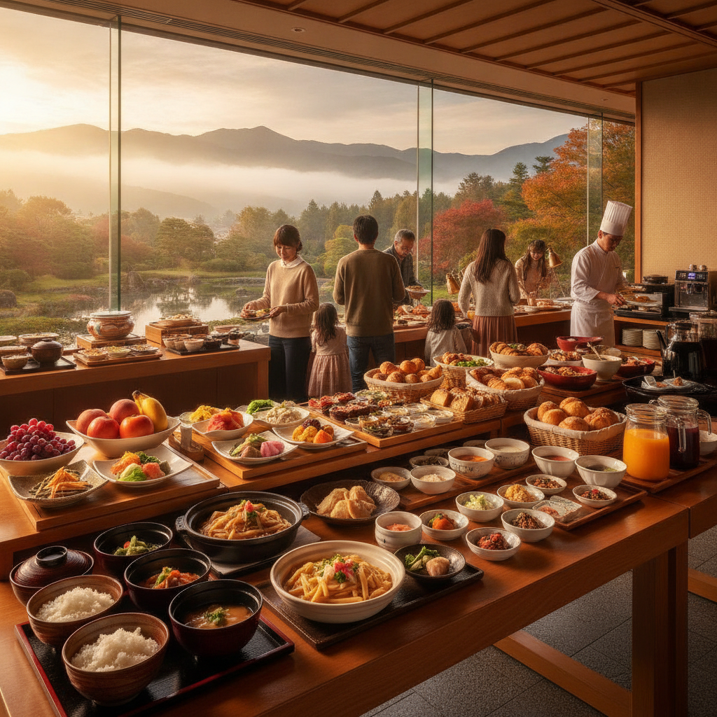 山梨 朝食バイキング 美味しい ホテル厳選:地域共創型ガストロノミーの探求